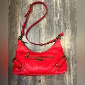 FRYE AND CO. Red Crossbody Bag